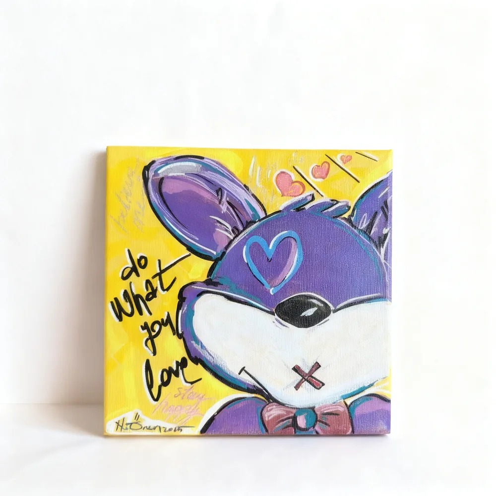 Mr. Roo wall art by Nursel Önen